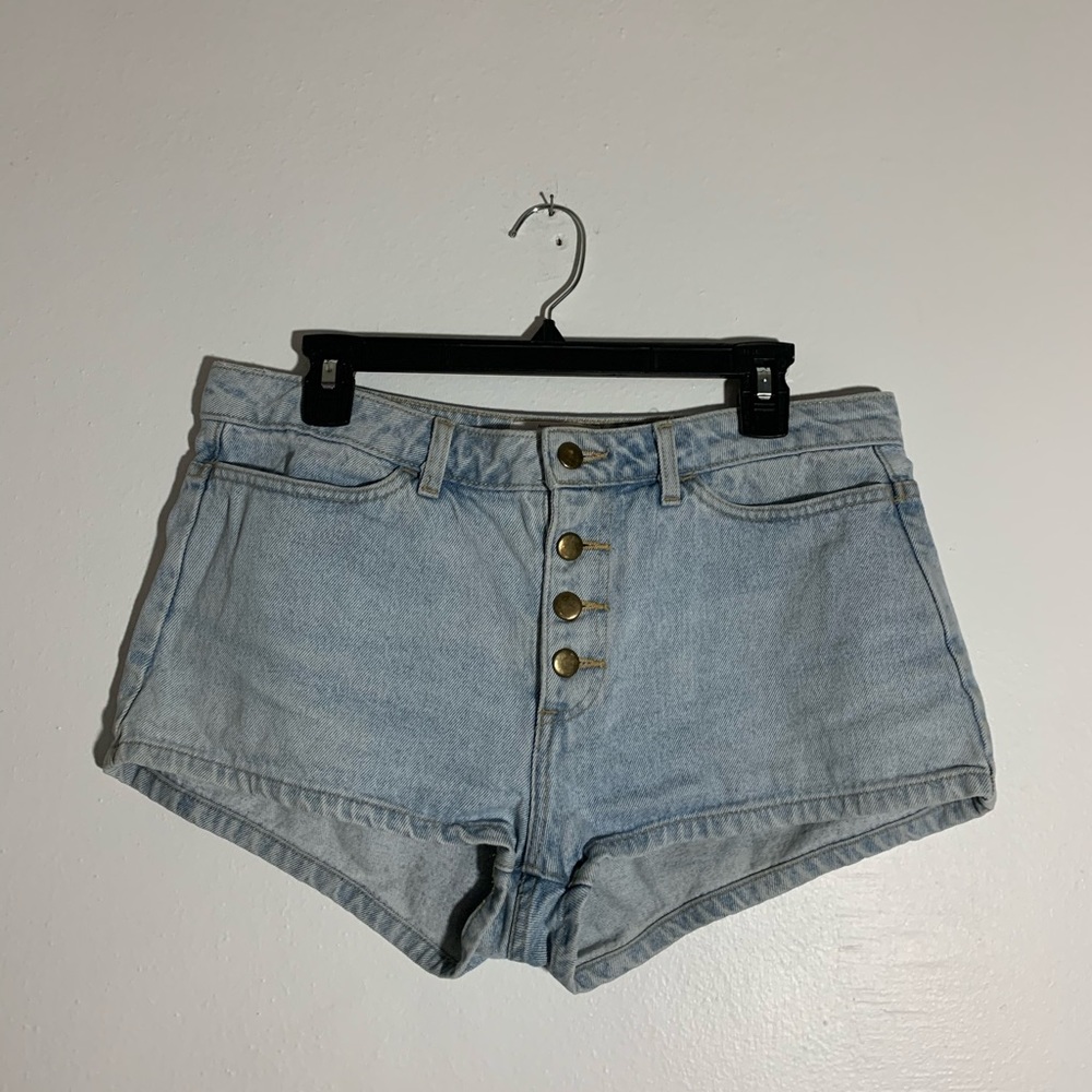 American Apparel Button Fly Shorts